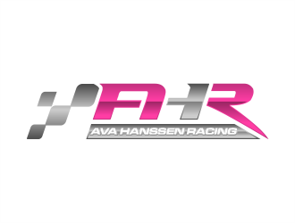 AHR.   Ava Hanssen Racing logo design by evdesign