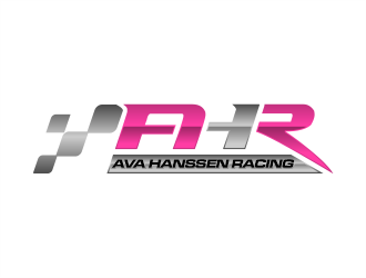 AHR.   Ava Hanssen Racing logo design by evdesign