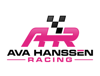 AHR.   Ava Hanssen Racing logo design by brandshark