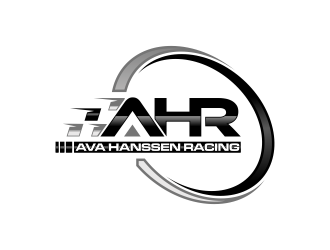 AHR.   Ava Hanssen Racing logo design by haidar
