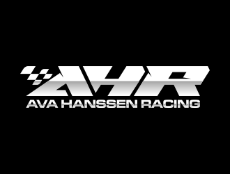AHR.   Ava Hanssen Racing logo design by Panara