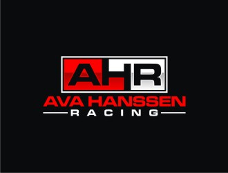 AHR.   Ava Hanssen Racing logo design by josephira