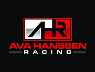 AHR.   Ava Hanssen Racing logo design by josephira
