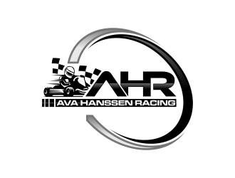 AHR.   Ava Hanssen Racing logo design by haidar