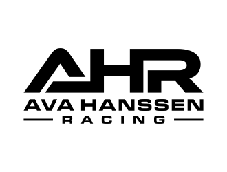 AHR.   Ava Hanssen Racing logo design by funsdesigns