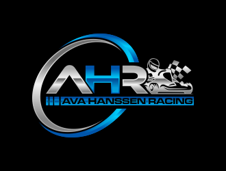 AHR.   Ava Hanssen Racing logo design by haidar