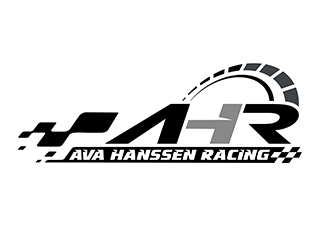 AHR.   Ava Hanssen Racing logo design by 3Dlogos
