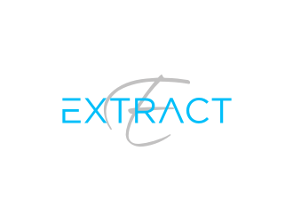 Extract logo design by rief