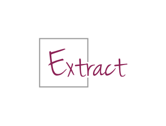 Extract logo design by Artomoro