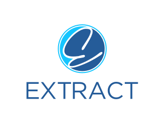 Extract logo design by Zhafir