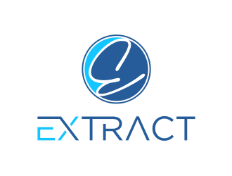 Extract logo design by Zhafir