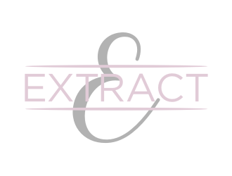 Extract logo design by Zhafir