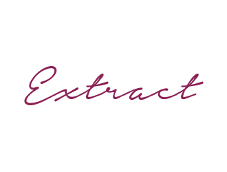 Extract logo design by Zhafir