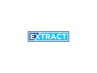 Extract logo design by RIANW