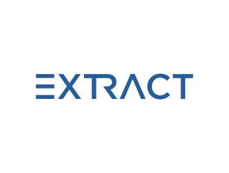 Extract logo design by GassPoll