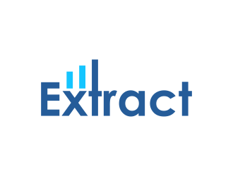 Extract logo design by GassPoll