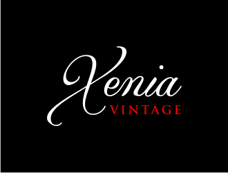 Xenia Vintage logo design by Artomoro