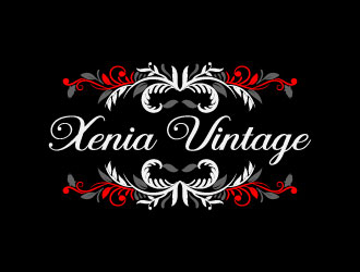 Xenia Vintage logo design by aryamaity