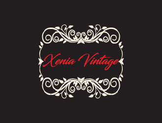 Xenia Vintage logo design by Saraswati