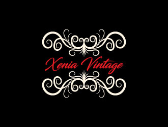 Xenia Vintage logo design by Saraswati