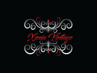 Xenia Vintage logo design by Saraswati