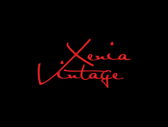 Xenia Vintage logo design by javaz