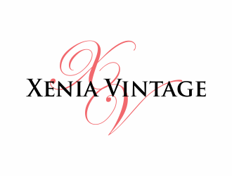 Xenia Vintage logo design by hopee