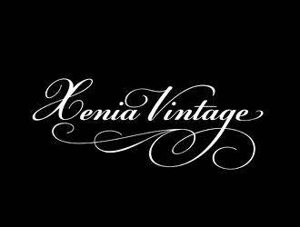 Xenia Vintage logo design by VhienceFX