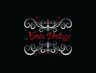 Xenia Vintage logo design by Saraswati