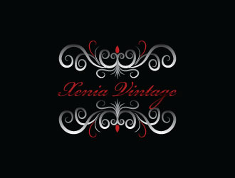 Xenia Vintage logo design by Saraswati
