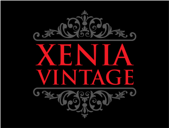 Xenia Vintage logo design by cintoko