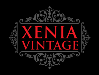 Xenia Vintage logo design by cintoko