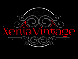 Xenia Vintage logo design by DreamLogoDesign