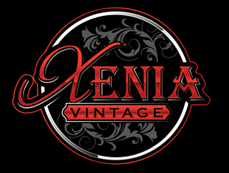 Xenia Vintage logo design by DreamLogoDesign