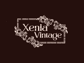 Xenia Vintage logo design by Webphixo