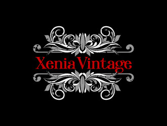Xenia Vintage logo design by Webphixo