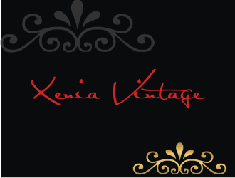 Xenia Vintage logo design by KQ5