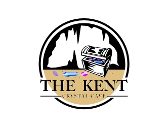 The Kent Crystal Cave logo design by protein