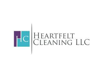 Heartfelt Cleaning LLC logo design by Diancox