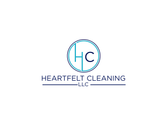 Heartfelt Cleaning LLC logo design by BintangDesign