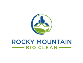 Rocky Mountain Bio Clean logo design by mbamboex