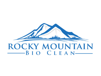 Rocky Mountain Bio Clean logo design by ElonStark