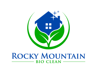 Rocky Mountain Bio Clean logo design by lexipej