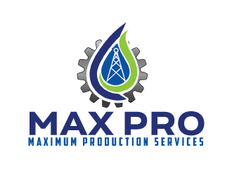 Maximum Production Services logo design by ElonStark