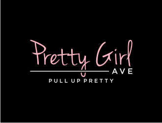 Pretty Girl Ave  logo design by puthreeone