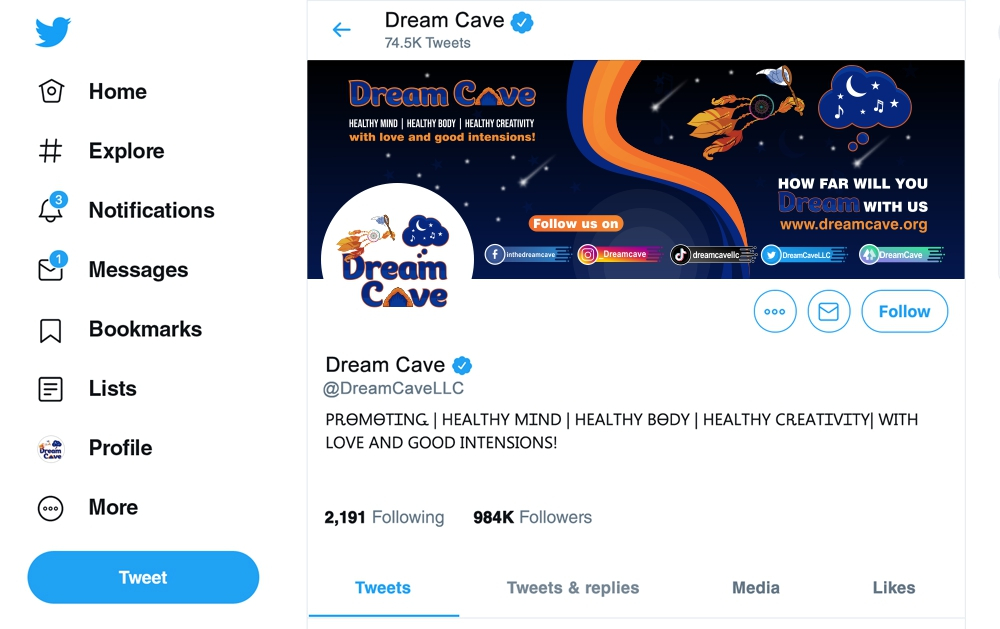Dream Cave  logo design by rizuki