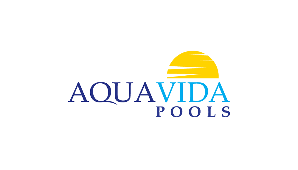 AquaVida Pools logo design by DM_Logo