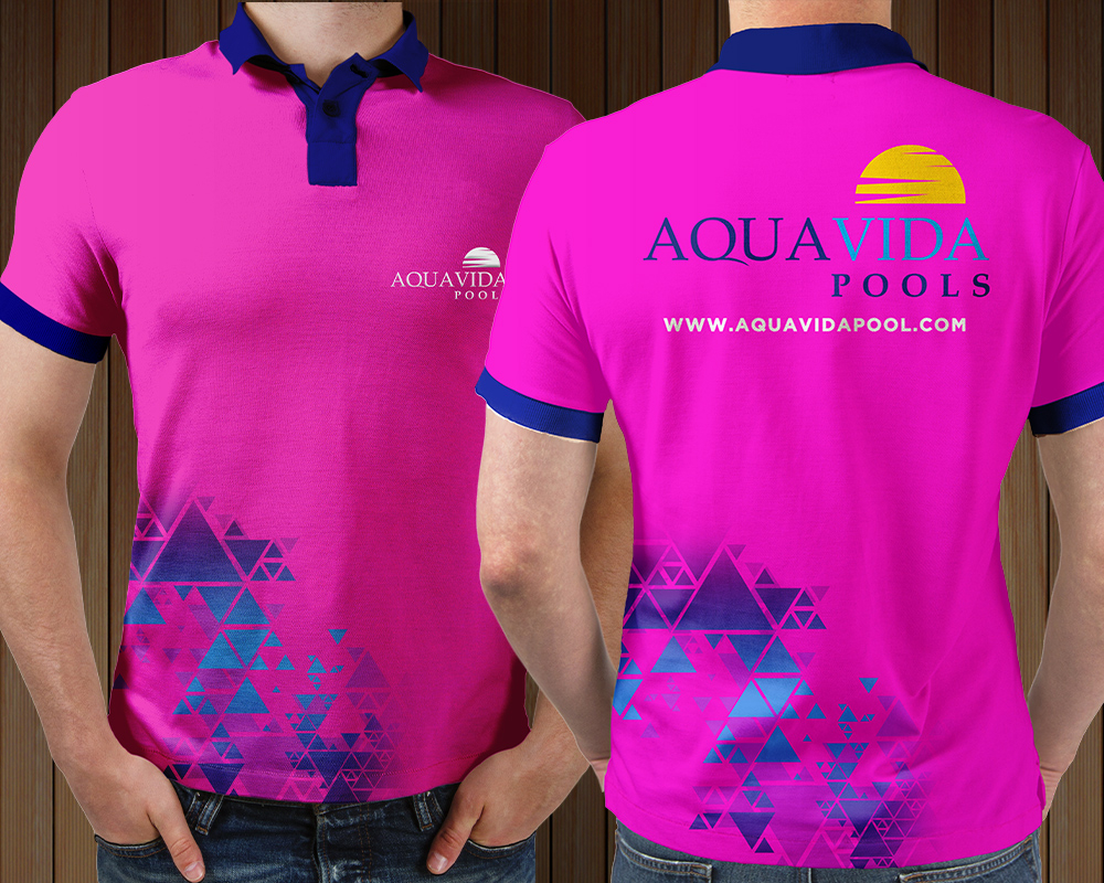 AquaVida Pools logo design by MastersDesigns