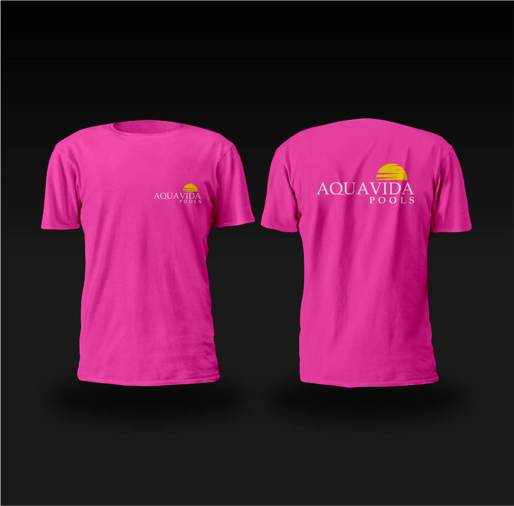 AquaVida Pools logo design by mutafailan