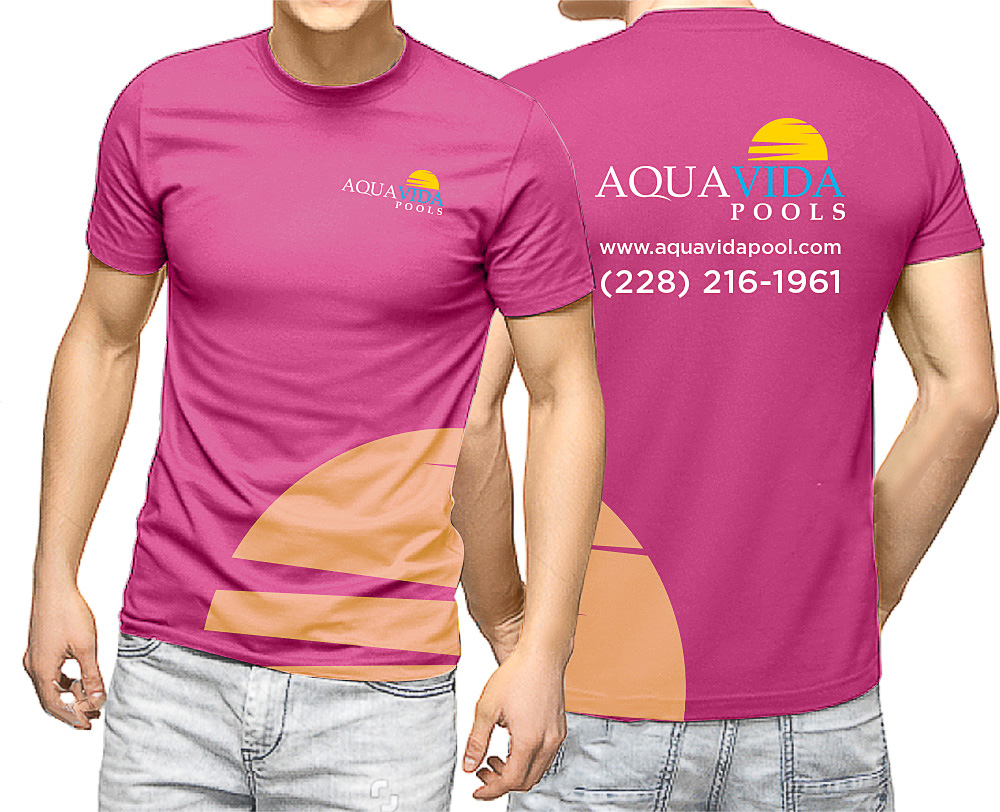 AquaVida Pools logo design by scriotx